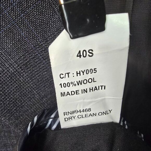 Nautica Charcoal Wool Sport Coat Jacket Blazer 40S - Picture 9 of 15